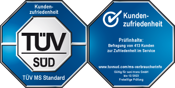 TÜV Siegel sani-trans